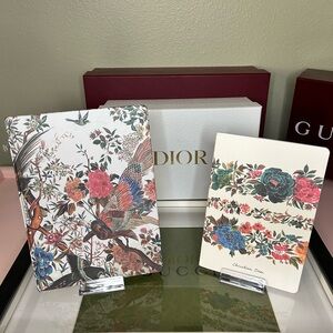 Christian Dior Floral Notebooks